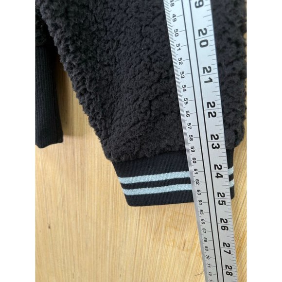 Xersion - Women's Quarter Zip Fleece Pullover Sweatshirt - Black - Large - Picture 6 of 14